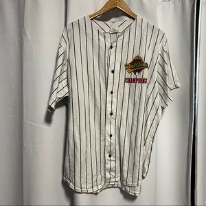 Vintage Majestic FLORIDA MARLINS 1997 World Series Champions jersey XL